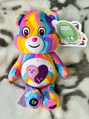 Care Bears (2025) “Friends Forever” Eco-Friendly Sparkle 9” Plush Care Bear/NWT